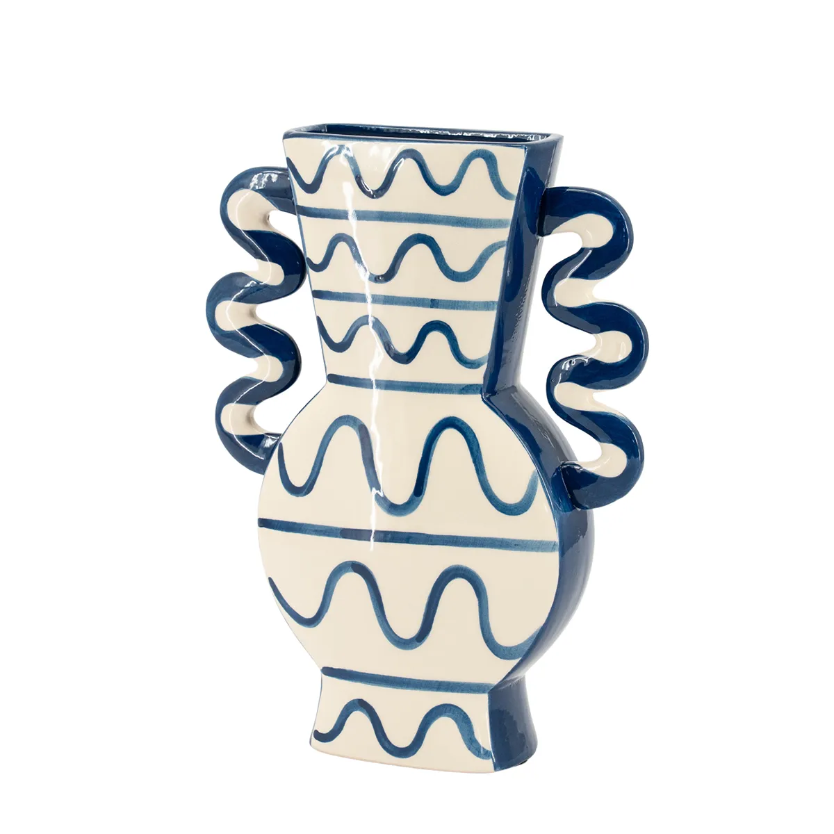 Dekorasjonsvase Blu 2 H32 cm