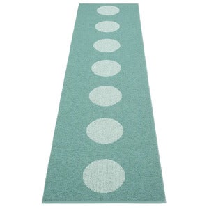 Vera Pop teppe Jade/Pale Turquoise 70 x 280cm