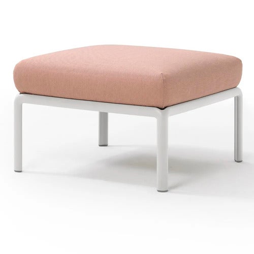 Komodo fotskammel White - Rosa Quarzo