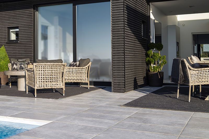 Santa Monica lenestol i kunstrotting Artwood