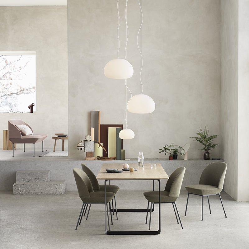 Fluid Pendellampe Large - Opal White