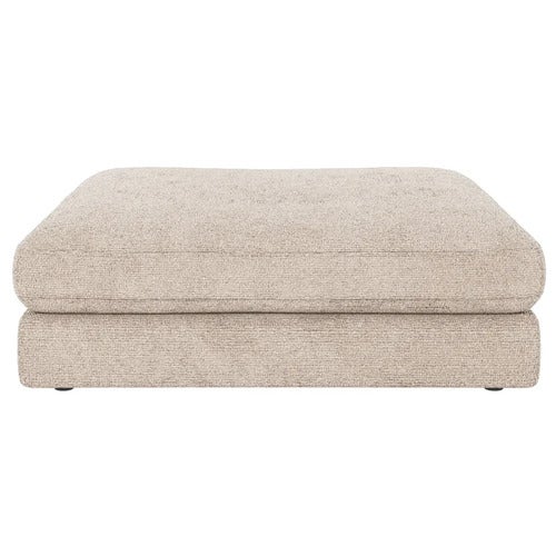 Duncan fotskammel stoff Robin lysegrå