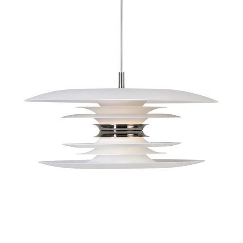 Diablo Pendel D400 Matt hvit E14 inkludert lyskilde