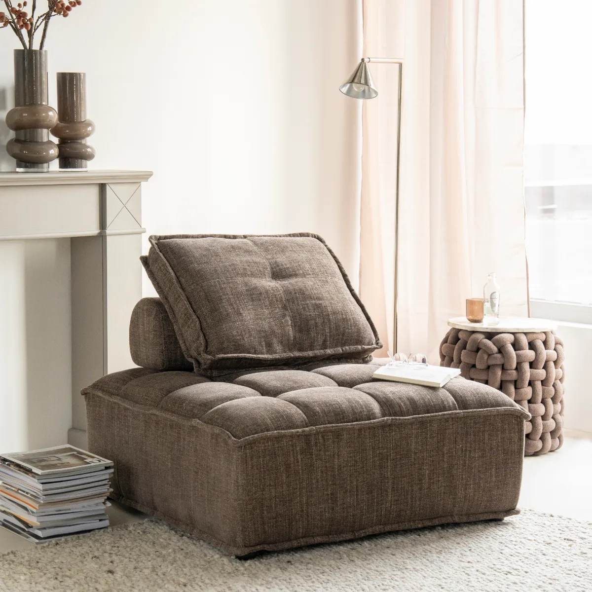 Hive - brown 101x101x77 cm