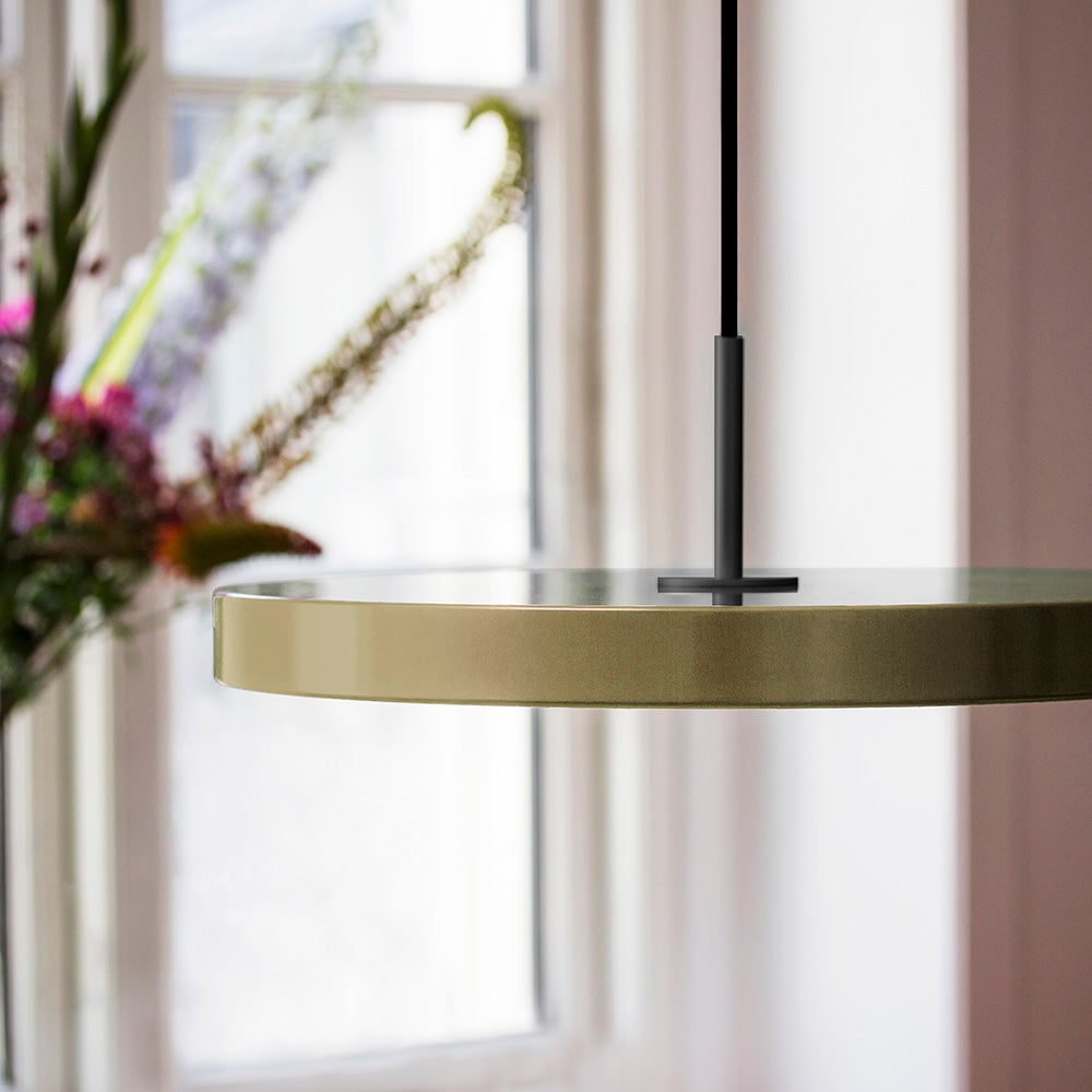 Asteria Medium Taklampe Ø43 cm Taupe/Svart