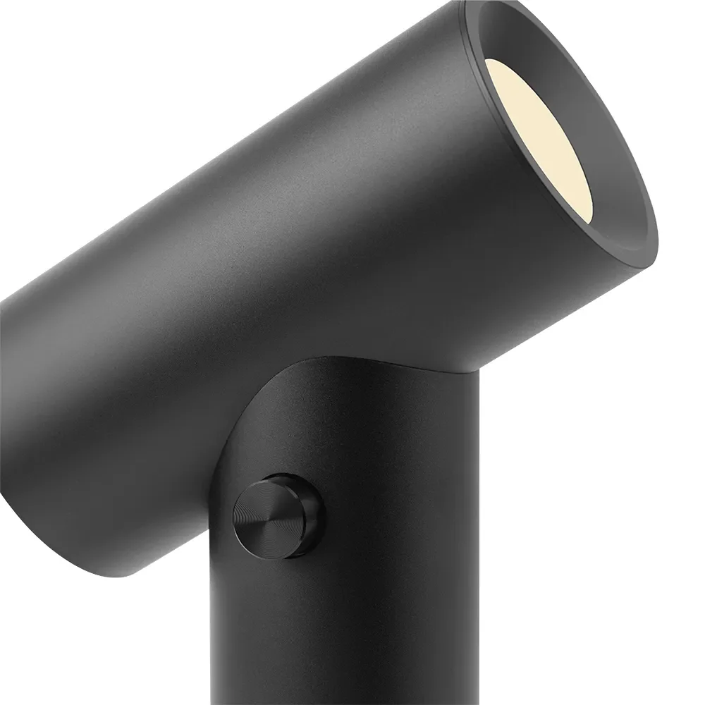 Bærbar lampe utendørs Beam Black