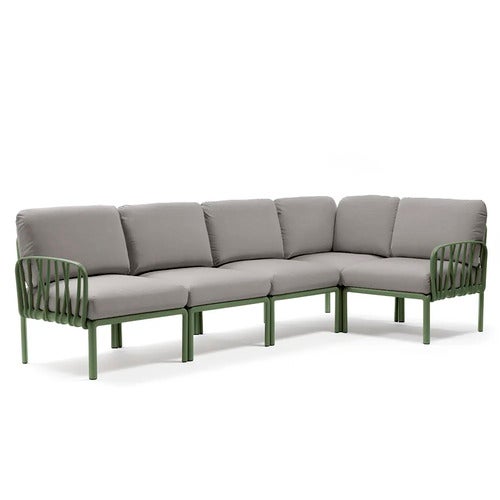 Komodo 5 hjørnesofa Agave - Grigio