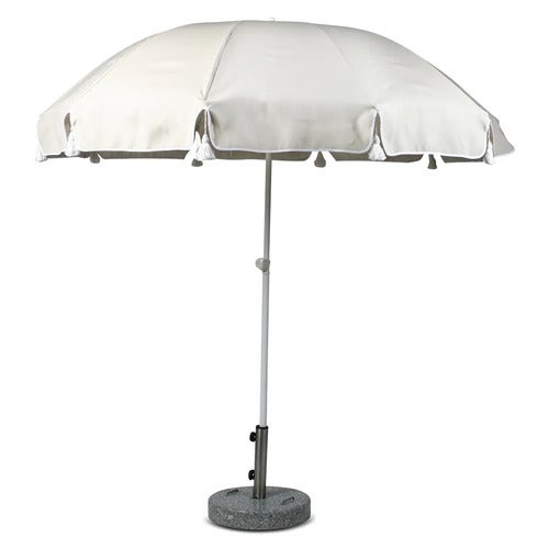 Parasoll 220 cm med dusker nature 30