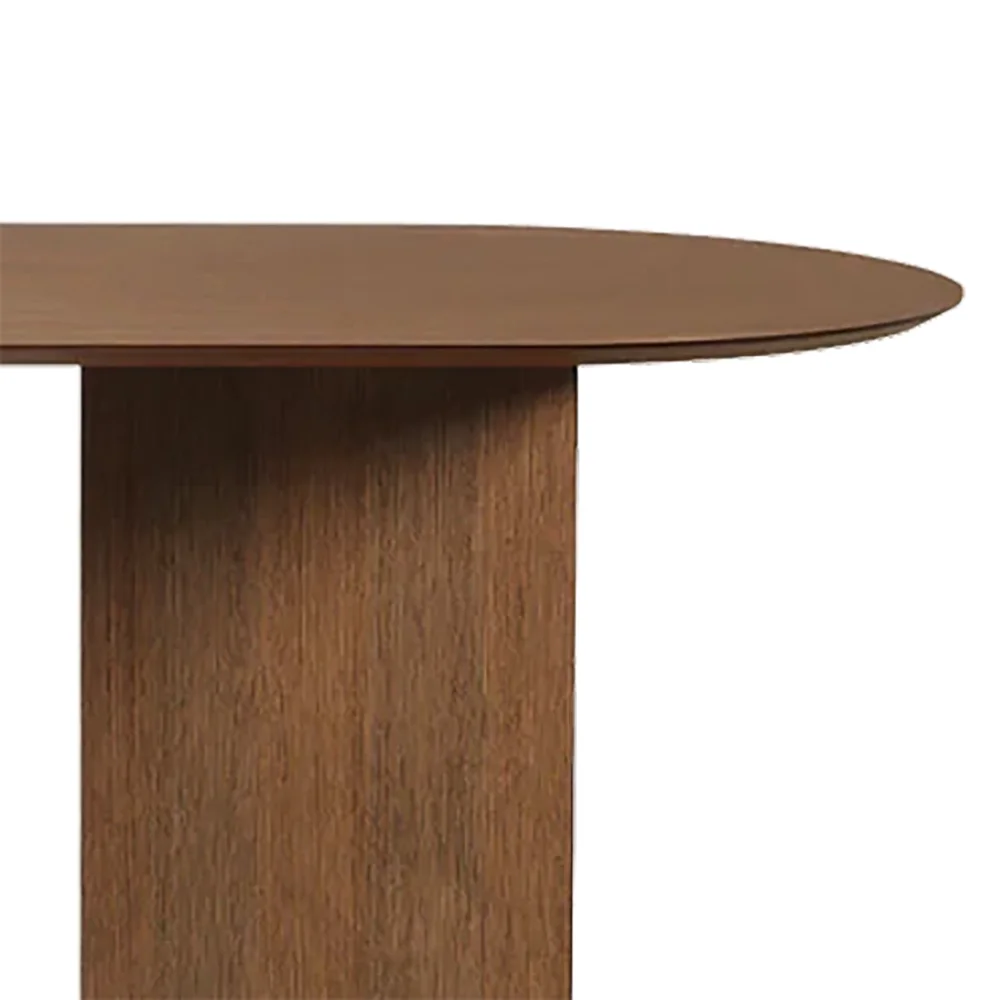 Mingle Table Top Oval 220 cm - Walnut