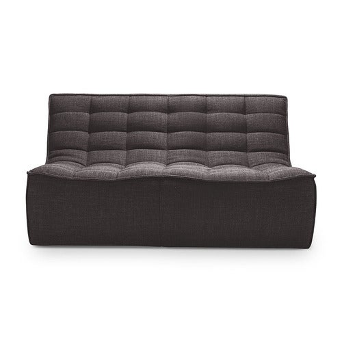 N701 2-seters sofa Dark Grey