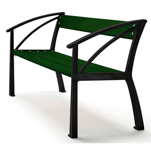 Vasa sofa svart grønn lakkert furu Byarums Bruk