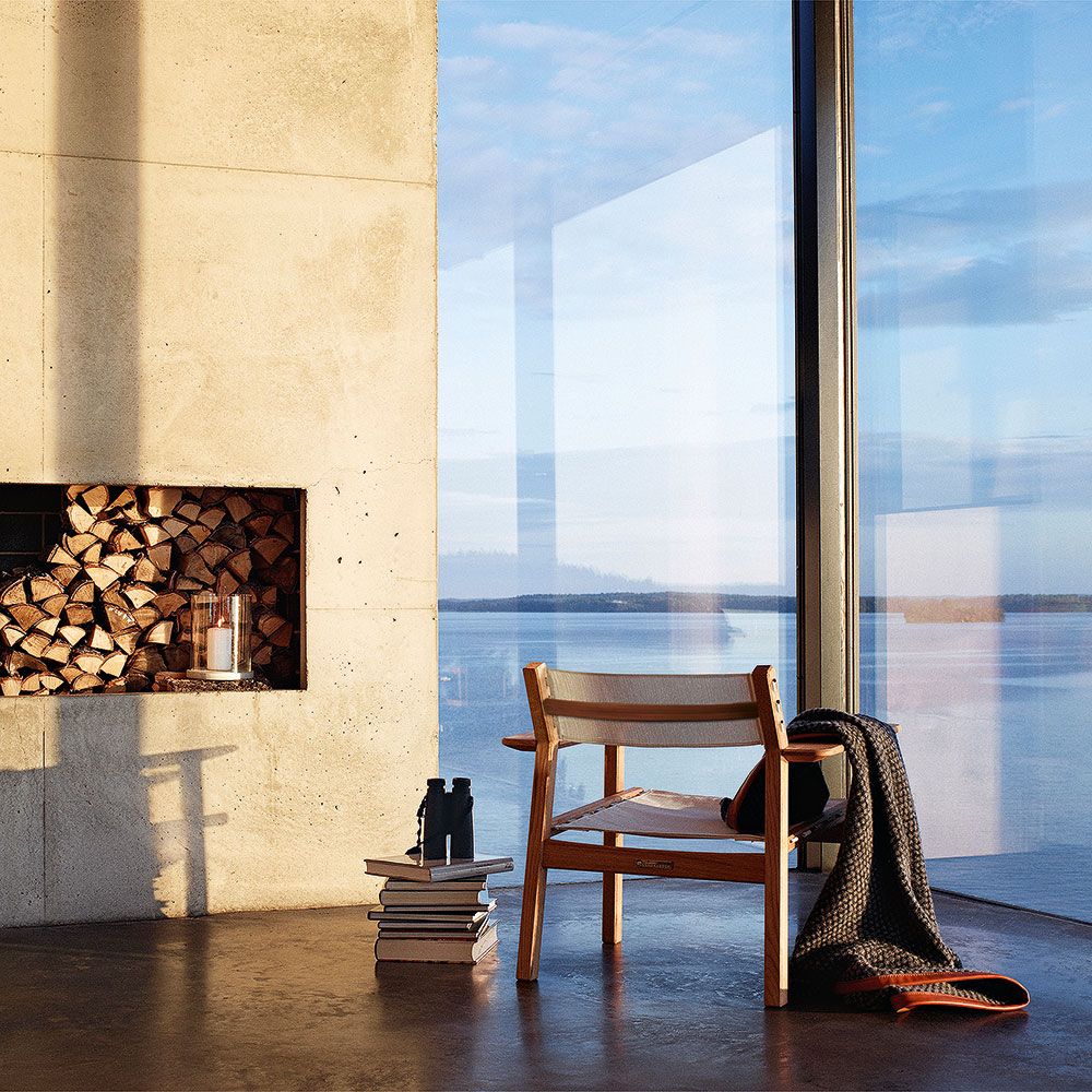 Skargaarden Djurö salongbord 79 cm teak