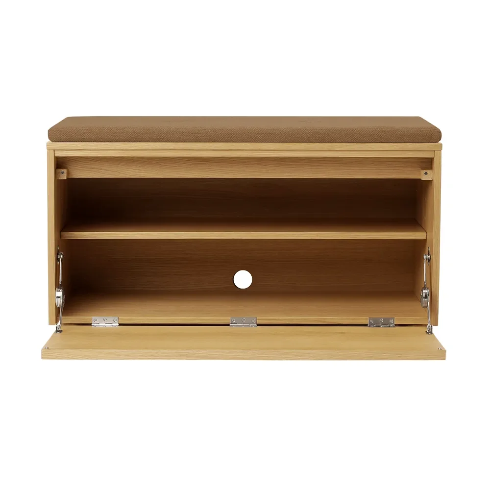 Oppbevaringsbenk Hideaway Eik – Sugar Brown