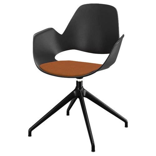 Falk lenestol med sving og fjær Terracotta