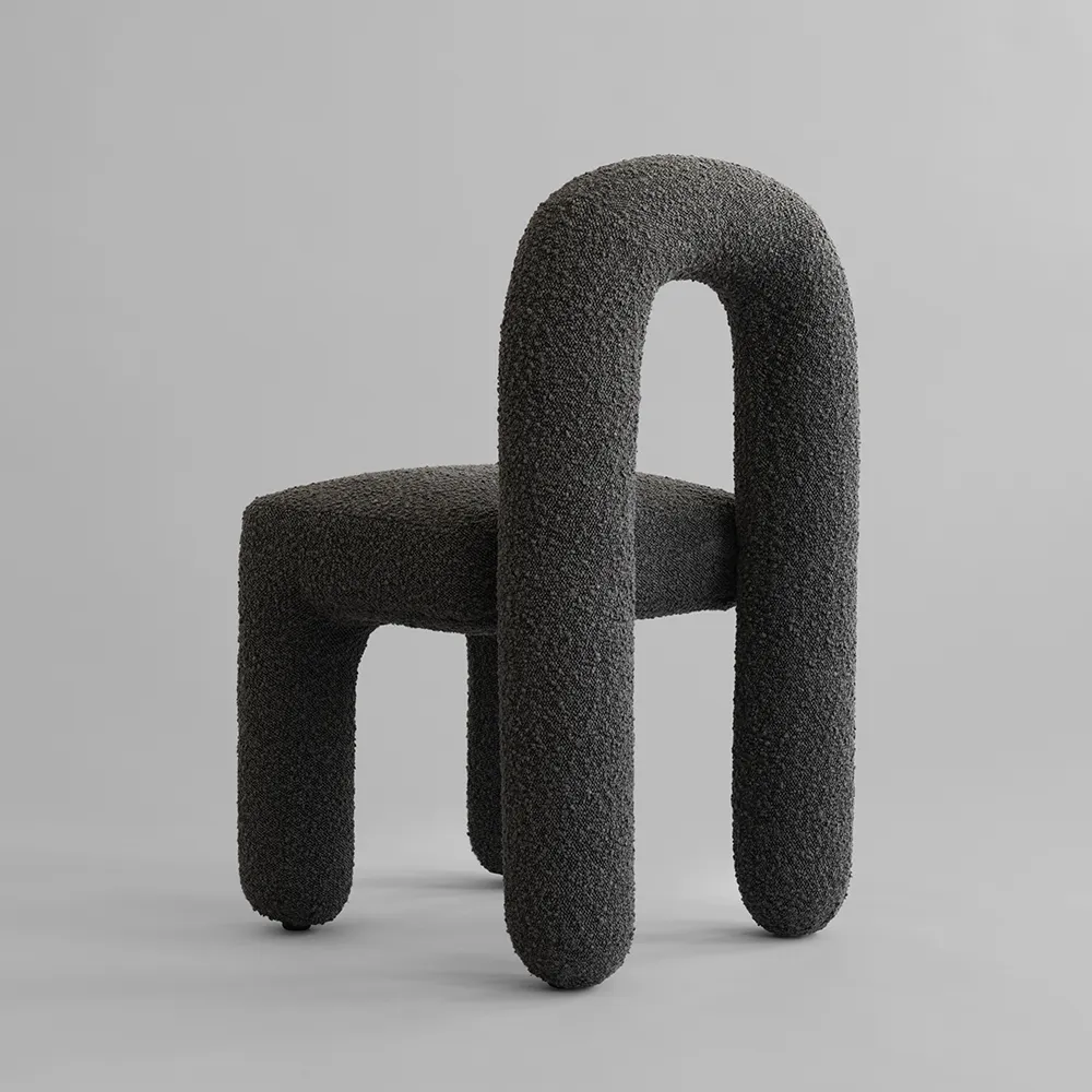 Daiku spisestuestol - dyp taupe