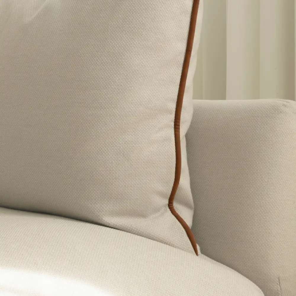 Lounge Around 3-seters sofa Dark Oak/White Sands