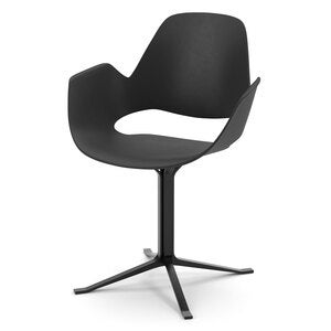 Falk stol sorte søyleben