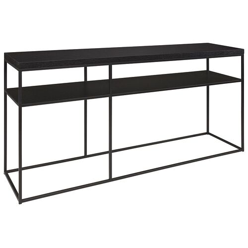 Avlastningsbord Capulus svart Artwood