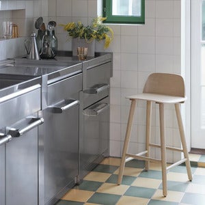 Nerd barstol 65 cm - Stained Dark Brown