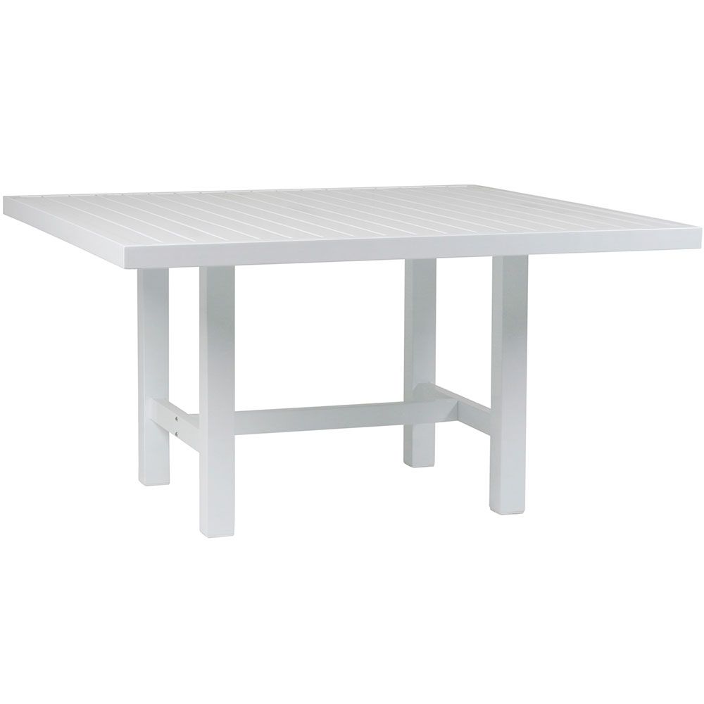 Fri Form, 122x124cm spisebord hvid