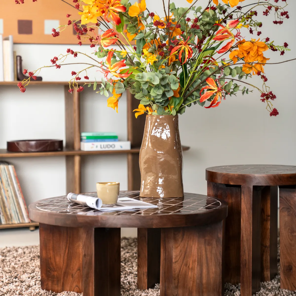 Coffee table TiledUp 70x70x35 cm