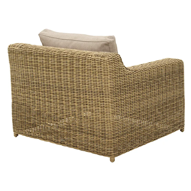 Glendon lenestol  Rustic / Beige