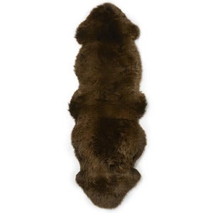 Gently Saueskinn 60x180 cm Natural Brown