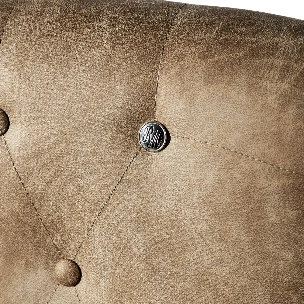 La Scala spisestuestol med armlener - coffee