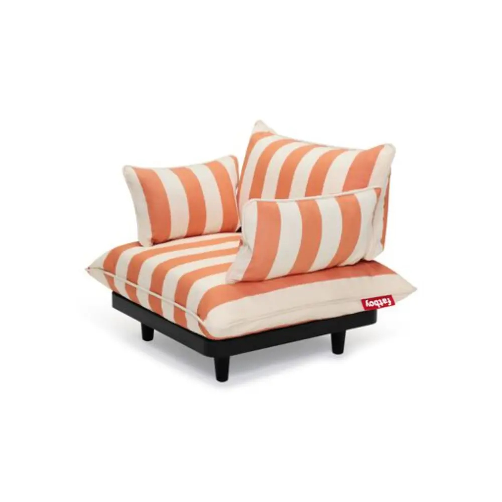 paletti armlenet set stripe orange creme
