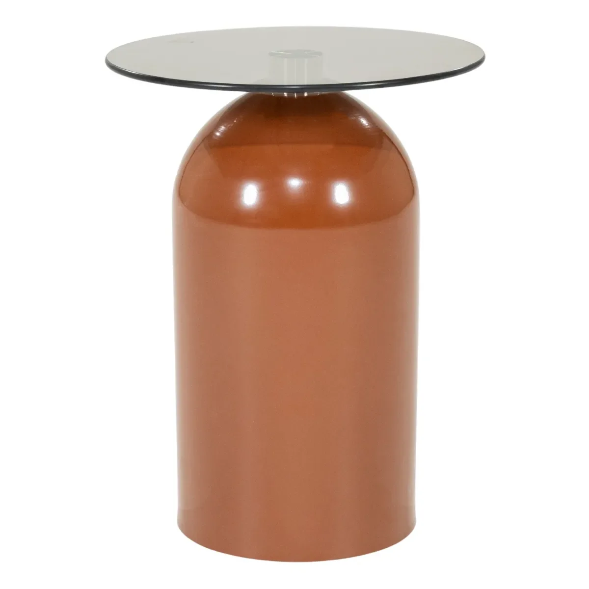 Irona sidebord 39,5x39,5x52 cm glass brun