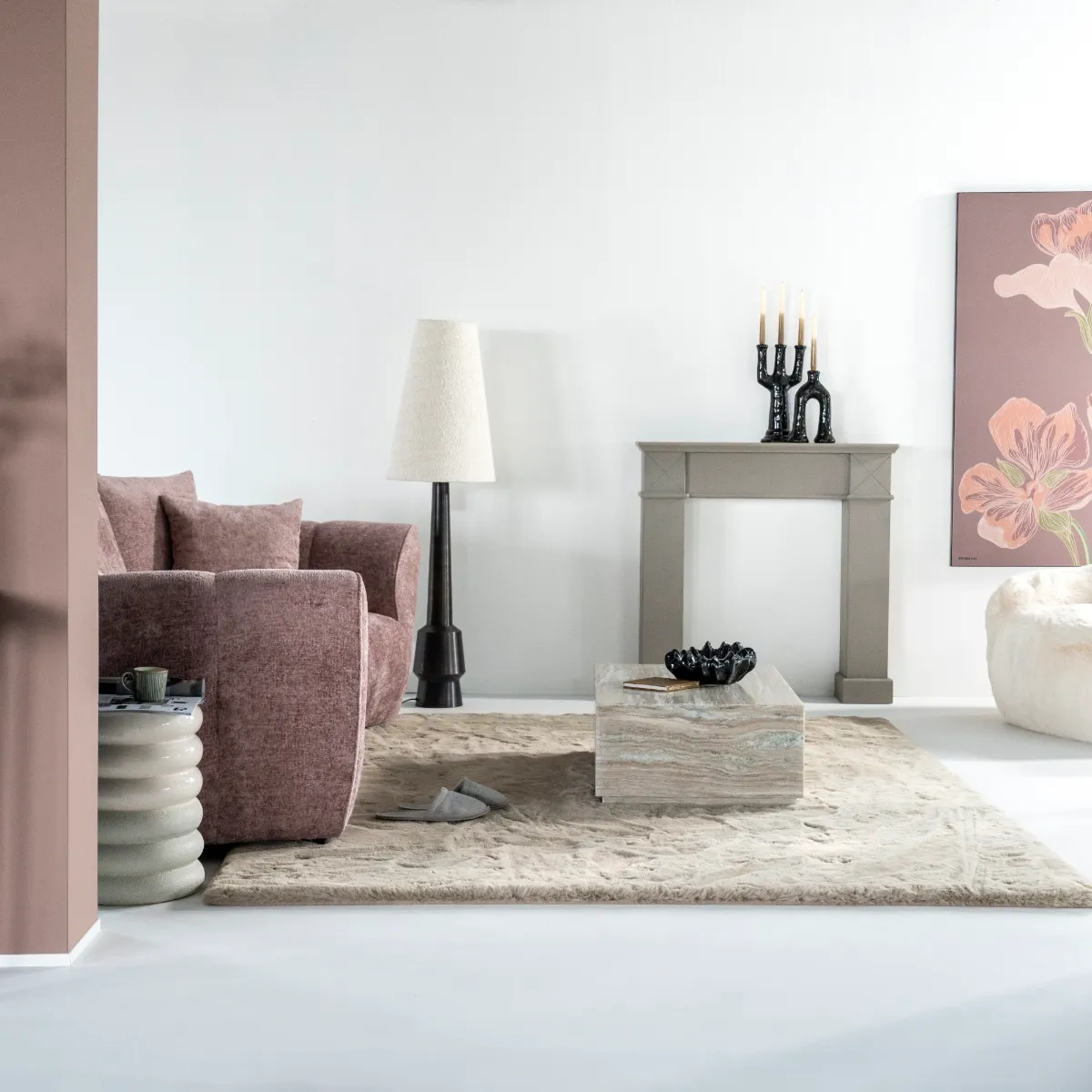 Teppe Zena 200x290 beige