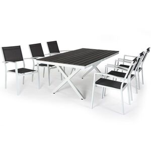 Leone spisegruppe 6 stoler Brafab