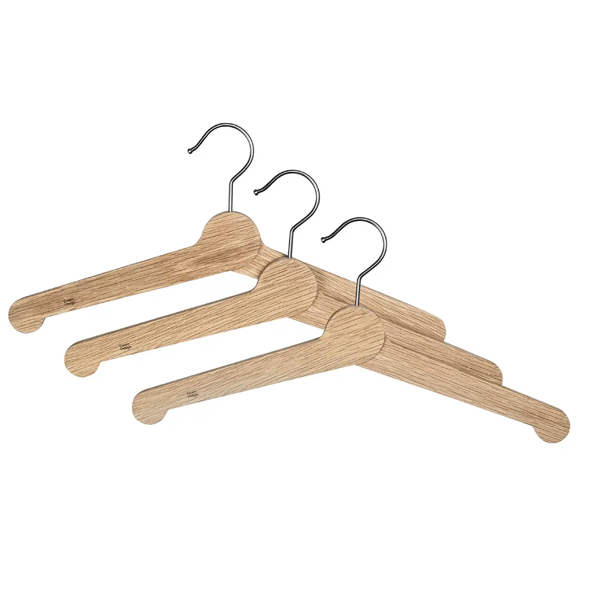 3-pakning Nostalgi Kleshenger Eik