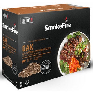 Trepellets FSC eik 8 kg Wood Weber