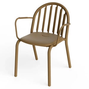 Fred'S Spisestol med armlener Mochaccino