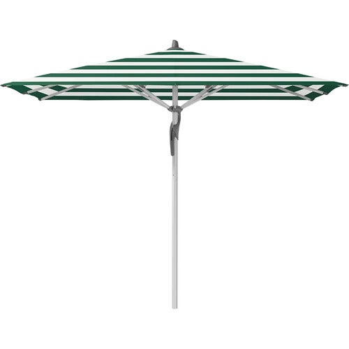 Fortino Riviera 240x240 cm parasoll alu Cat.5 589 Green Stripe