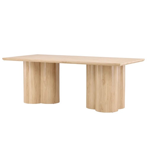 Olivia Spisebord 100x210 cm Whitewash