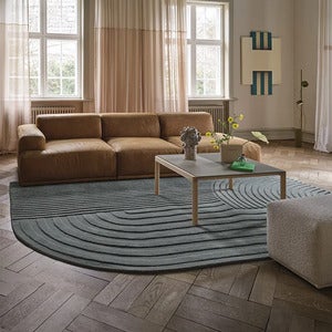 Relevo Rug 200 x 300 cm - Dark Green