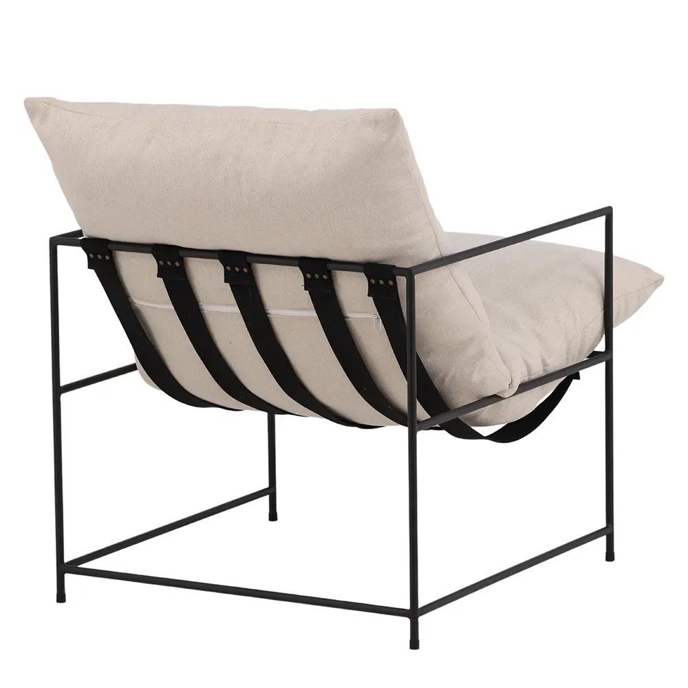 Sedalia Lenestol White Linen 