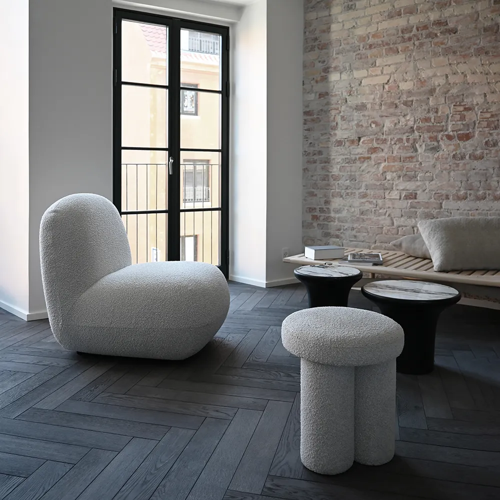 Trumpet Coffee Table Low - Calacatta