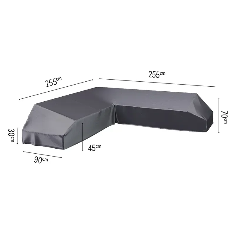 Platinum Aerocover, Møbelovertrekk Loungeplattform 255x255x90xH30/45/70