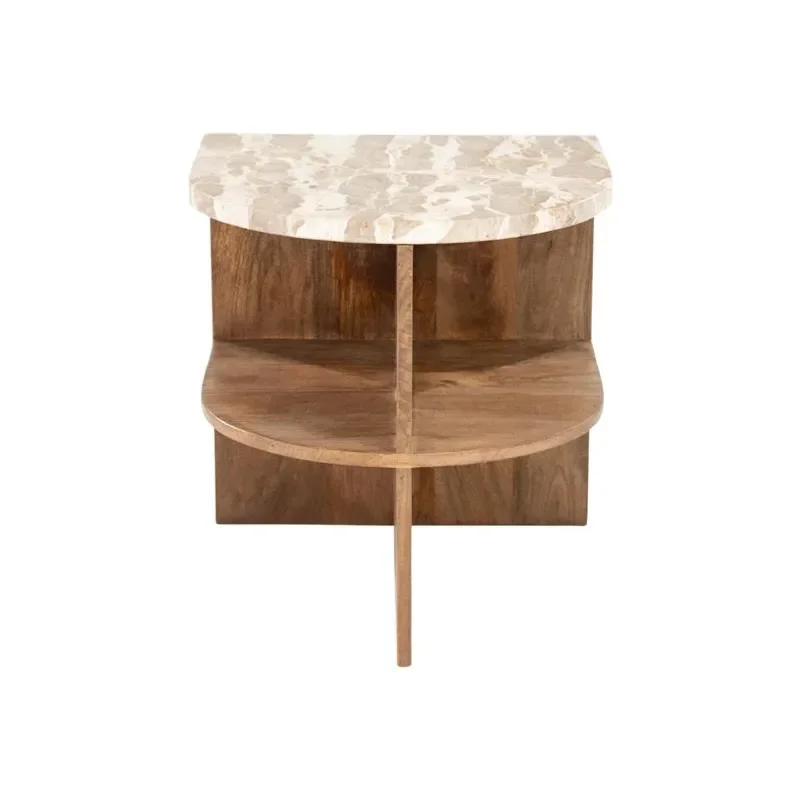 Marwood 44x44x46 cm marmor natur