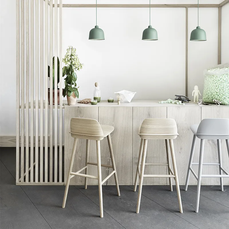 Nerd barstol 75 cm - Grey