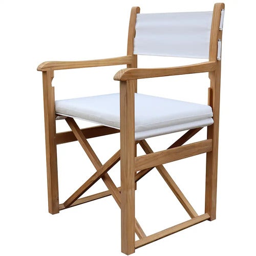 Haväng regissørstol hvit