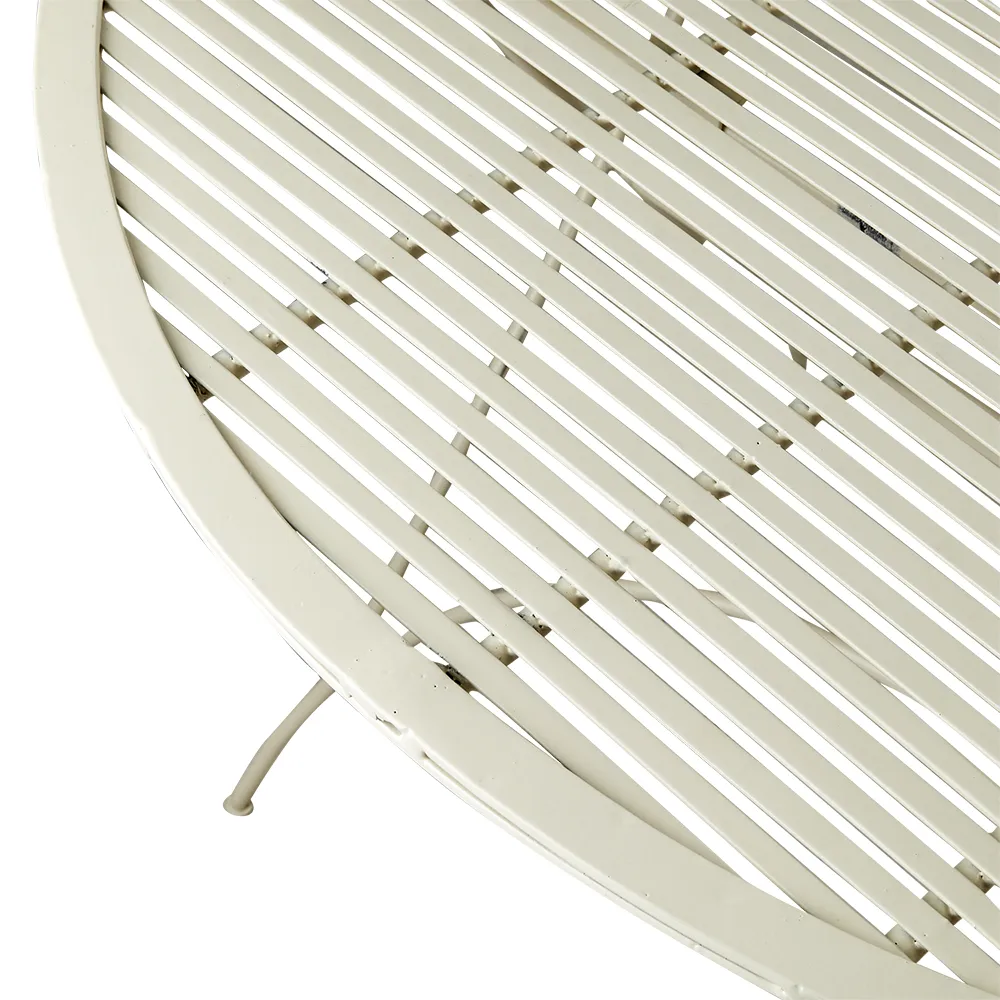 Visby kafébord Elfenben 