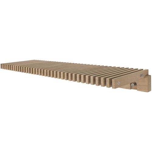 Cutter hattehylle 120 cm eik