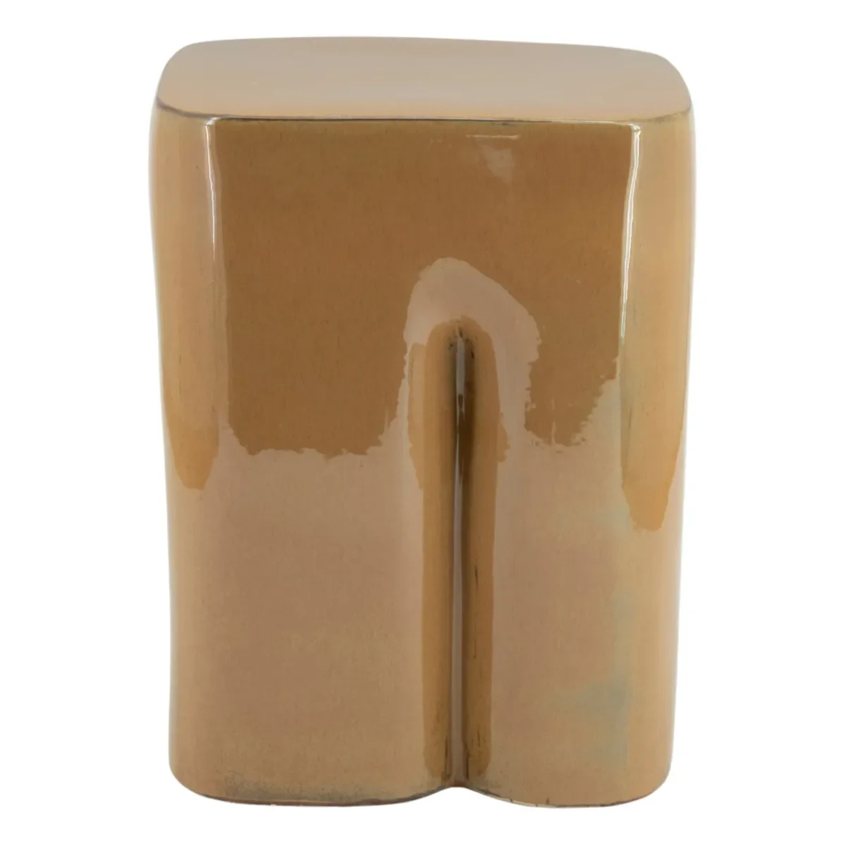 Miga glaze 33x33x42,5 cm Leirtøy Brun