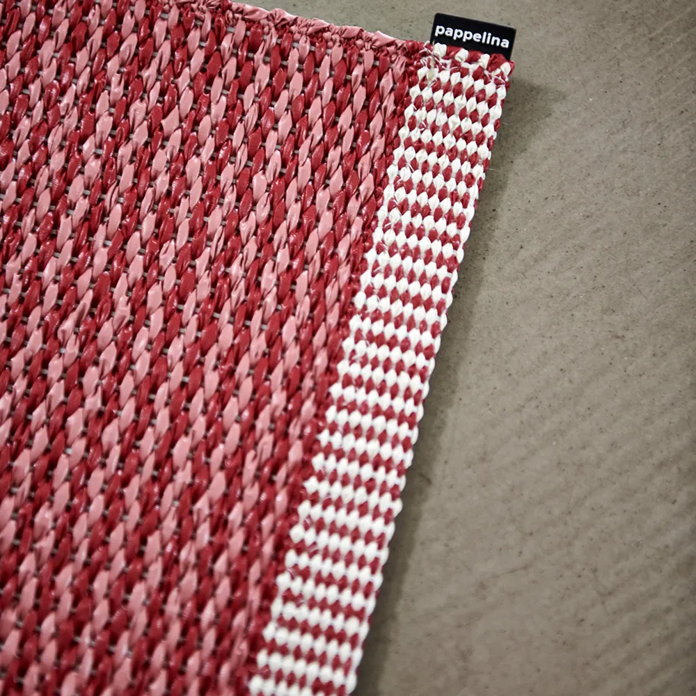 Mono matte 70x200 cm blush / dark red 