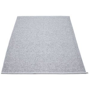 Svea matte 140x220 cm grey metallic / light grey 