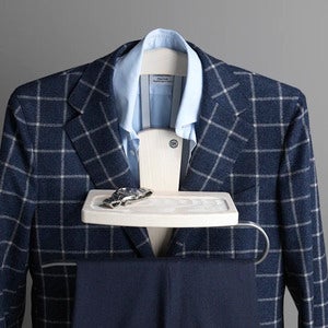 Zeve Herreservise Hvitoljet ask/slipt stål